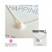 Pearls of Happiness Sterling Silver Chain 16 + 2" Extender  Boxed