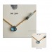 London Blue Topaz and Apatite Gem Necklace Gold