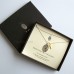 St. Christopher & Key charms Protect Your Journey Necklace