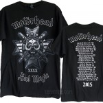 Motorhead Bad Magic Tour 2015 T-shirt 