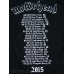 Motorhead Bad Magic Tour 2015 T-shirt 