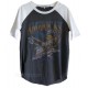 American Spirit Color Block Short Raglan T Eagle