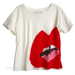 Donald Robertson Open Mouth Slub Jersey Ex Boyfriend T-shirt