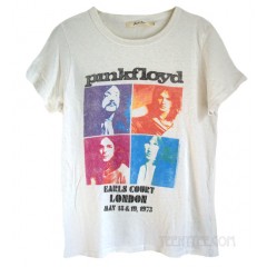 Pink Floyd Earls Court Classic Fitted Crew Destroyed T-shirt